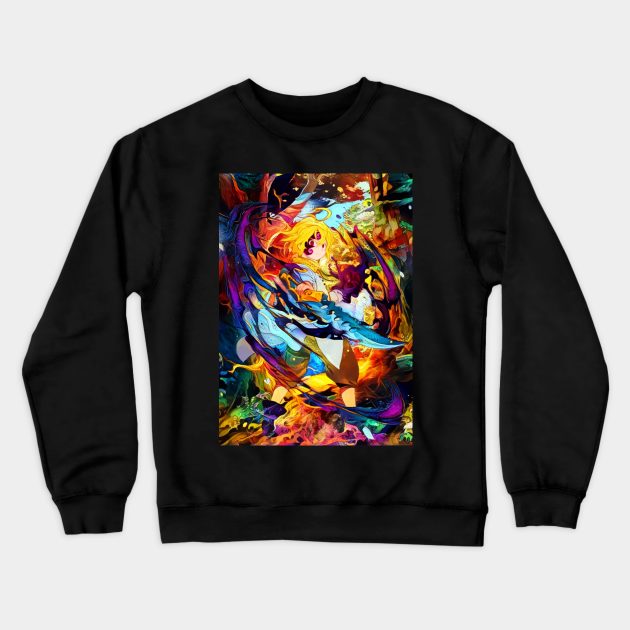 Wrath Crewneck Sweatshirt by hustlart